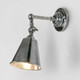 Wall Spotlight Light Silver E14 40W Industrial Wall Spotlight Light Silver E14 40W Industrial